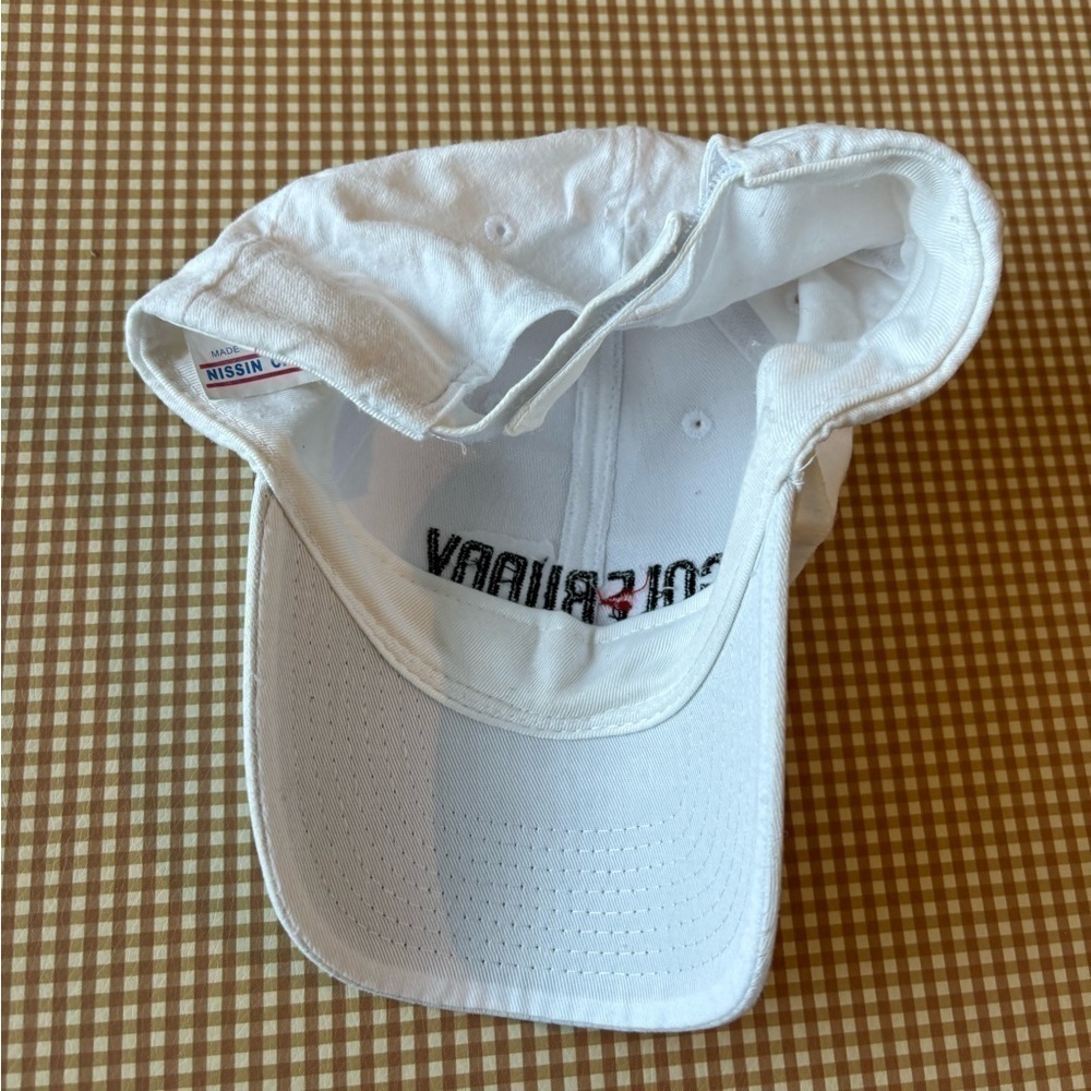 GOLF BUDDY white dad hat cap embroidered‎ adjustable. Unisex. Casual - Picture 4 of 8